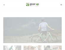 Tablet Screenshot of gearupcyclery.com